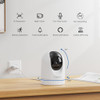 CINNADO SECURITY CAMERA INDOOR-2K 360° WIFI 2.4GHZ, NIGHT VISION - WHITE