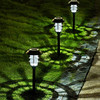 SOLPEX Solar Lights for Outside, Solar Outdoor Path Lights, 8 Pack Cold White