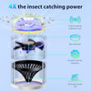 CreateFun Fruit Fly Traps for Indoors, Indoor Fly Trap with UV Bug Light (Green)