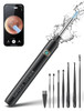 DEETOK Find U Ear Wax Removal Ear Cleaner with Camera, 1080P - Deep Black