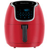 POWERXL AIR FRYER VORTEX MULTI COOKER ROAST BAKE BASKET 7 QT - RED