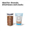 OXO GOOD GRIPS POP CONTAINER AIRTIGHT SMALL SQUARE MEDIUM 1.7 QT - TRANSPARENT