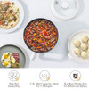 EAMOMENT WHITE RAMEN COOKER HOT POT, 300W/600W, NM-6RC004EAW - (WHITE)