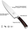 imarku Chef Knife 8 inch, High-Carbon Stainless Steel Pro Kitchen Knife