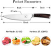 imarku Chef Knife 8 inch, High-Carbon Stainless Steel Pro Kitchen Knife