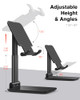 Anozer Tablet Stand Foldable & Adjustable, Portable Monitor Stand 5.55 * 3.94" New