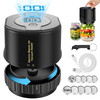 FODMOR MASON JAR VACUUM SEALER ELECTRIC MASON JAR CANNING - BLACK