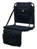 GCI Outdoor BleacherBack Lumbar Stadium Seat with Padded Backrest 10610 - Black