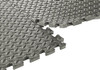 SIVAN HEALTH AND FITNESS PUZZLE EXERCISE MAT EVA FOAM INTERLOCKING TILES GRAY New