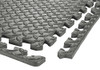SIVAN HEALTH AND FITNESS PUZZLE EXERCISE MAT EVA FOAM INTERLOCKING TILES GRAY New