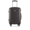 TUCCI 3-PIECE HARDSIDE SPINNER CARRY-ON LUGGAGE SET TSA FRIENDLY - CHARCOAL