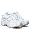 VIONIC 23WALK LEATHER TEXTILE WOMEN'S LOW TOP SNEAKERS - WHITE/PINK - SIZE 9.5