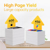 LEMERO INK CARTRIDGE REPLACEMENT FOR 212XL 4PCS - BLACK New