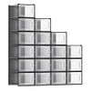 SONGMICS SHOE BOXES PACK OF 18 SHOE STORAGE ORGANIZERS ULSP007B18 - BLACK