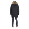 Mackage Moritz DFR Men's Fur Lined Down Parka, Size 44, Navy New