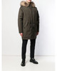 MACKAGE MORITZ-D PARKA WITH NATURAL FUR HOOD - MEN'S - SIZE 36 - ARMY/NATURAL New