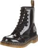 DR. MARTENS WOMEN'S 1460 8 EYE BOOT FASHION SIZE US 7, EU 38, UK 5 BLACK/PATENT