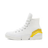 568648C CONVERSE MIX & MATCH CPX70 HIGH TOP, WOMEN SIZE 5.5 - WHITE/YELLOW/BLACK