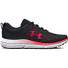 Under Armour Men's Charged Assert 10 Running Shoes SIZE 9.5 BLACK/RED