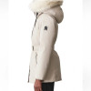 MACKAGE JENI 2-IN-1 DOWN PARKA, REMOVABLE BIB, FOX FUR - SIZE M - CHAMPAGNE New