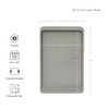 KitchenAid 10x15in Nonstick Aluminized Steel Cookie Slider - Contour Silver