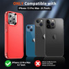 SUPFINE FOR IPHONE 13 PRO MAX CASE,[12 FT MILITARY GRADE DROP PROTECTION]