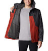 1960612 COLUMBIA Men's Tunnel Falls Interchange Jacket Warp Red Shark XL
