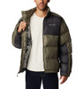 COLUMBIA MEN'S PIKE LAKE II JACKET - STONE GREEN/SHARK - LARGE