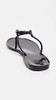 51148678 TORY BURCH WOMEN'S MINI MILLER FLIP FLOPS SIZE: WOMEN 10 MEDIUM - BLACK