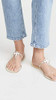 65039 TORY BURCH WOMEN'S MINI MILLER THONG FLIP FLOPS CLEAR SIZE 8
