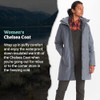 MARMOT WOMEN'S CHELSEA COAT 2.0, STEEL ONYX, Size XL