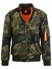 GALAXY BY HARVIC SPIRE BY GALAXY MEN'S FLIGHT JACKET CAMOUFLAGE 3X-LARGE New