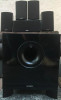 ENERGY SUBWOOFER WITH 5 PIECE CLASSIC 5.1 SATELLITE SPEAKERS ESW-8 - BLACK