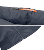 GALAXY BY HARVIC SPIRE BY GALAXY MEN FLIGHT JACKET CHARCOAL 2XL New