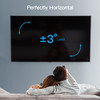 PERLESMITH FULL MOTION TV WALL MOUNT 37-80" TV, 132LBS, PSLFK5 - BLACK
