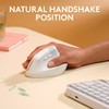 Logitech Lift for Mac Wireless Vertical Ergonomic Mouse, 910-006471 - Off White