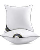 FAPO THROW PILLOW INSERTS SOFA THROW PILLOW WITH 100% COTTON COVER 2-PACK WHITE New
