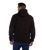 SPYDER MEN'S VISTA HOODIE FLEECE JACKET SIZE MEN L BLACK New