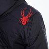 229502 SPYDER MEN'S FORCE INSULATED ANORAK SKI JACKET WINDBREAKER BLACK L New