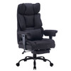 EFOMAO FABRIC OFFICE CHAIR BIG AND TALL 400 LB WEIGHT CAPACITY BLACK