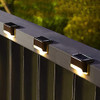 SOLPEX SOLAR DECK LIGHTS OUTDOOR 16 PACK SOLAR STEP LIGHT WARM WHITE