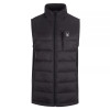 SPYDER MEN'S LEVEL UP PUFFER VEST, BLACK, LARGE - SPFGM253 New