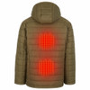HELIOS – The Heated Coat – PAFFUTO Style – Men's - Army Green - XL - 166727