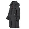 CANADA WEATHER GEAR WOMEN'S LONG PUFFER, HOODIE, BLACK, LARGE, OLCW843PZ New