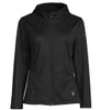 SPYDER WOMEN'S ALYCE LOGO HOOD JACKET - SIZE: WOMEN S - BLACK New