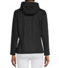 SPYDER WOMEN ALYCE LOGO HOOD JACKET - SIZE: WOMEN M - BLACK New