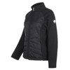 SPYDER WOMEN'S NOVA FULL ZIP HYBRID JACKET, BLACK, MEDIUM New
