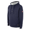 CANADA WEATHER GEAR MEN’S THERMAL HOODIE WITH SHERPA LINING - SIZE: MEN L - NAVY New