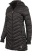 SPYDER GIRLS' BOUNDLESS LONG PUFFER COAT, BLACK, MEDIUM New