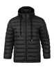 HELIOS – THE HEATED COAT – PAFFUTO STYLE FOR MEN - SIZE: MEN XL - BLACK